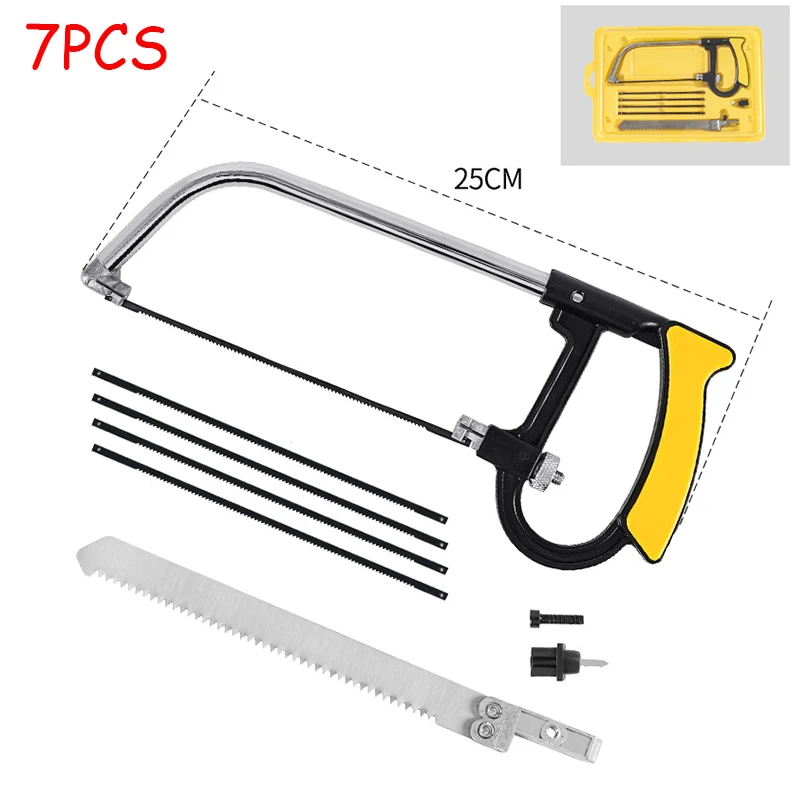 Scie à Arc Scie Manuelle Réglable Professionnelle Pvc Bois Fer 3 Fonctions De Réglage - الصورة 4