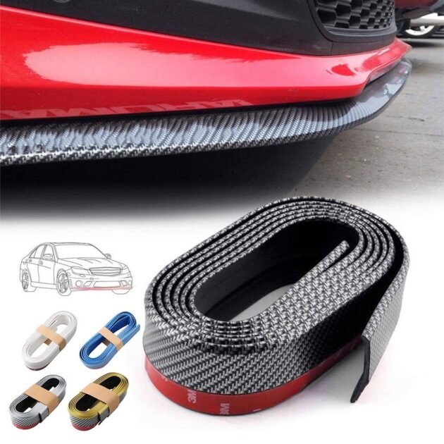 شفرة حماية المصد الأمامي للسيارة من المطاط بطول 2.5