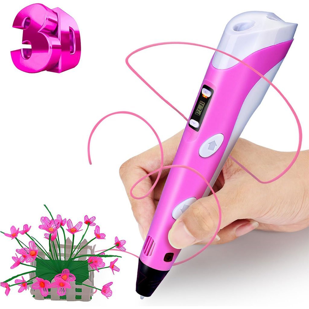 قلم رسم ثلاثي الأبعاد مع عبوات إعادة تعبئة الخيوط - الصورة 7