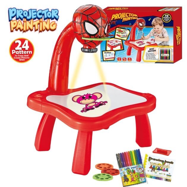 طاولة رسم مزودة بجهاز عرض