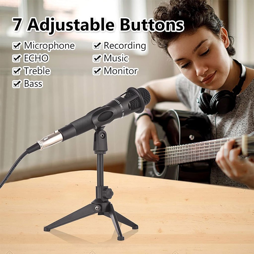 بطاقة صوت خارجية للبث المباشر V8 مع مجموعة ميكروفون - الصورة 3