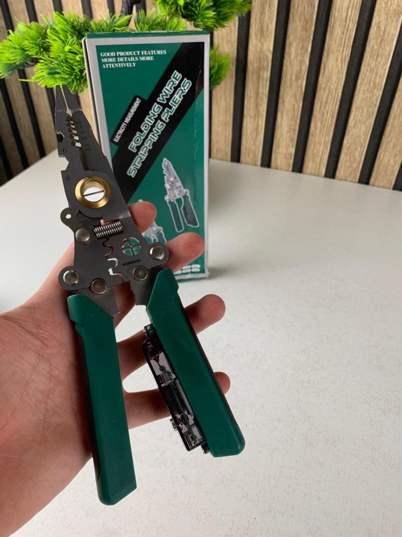 Pince à dénuder multifonction avec testeur de tension – أداة تجريد الأسلاك متعددة الوظائف - الصورة 4