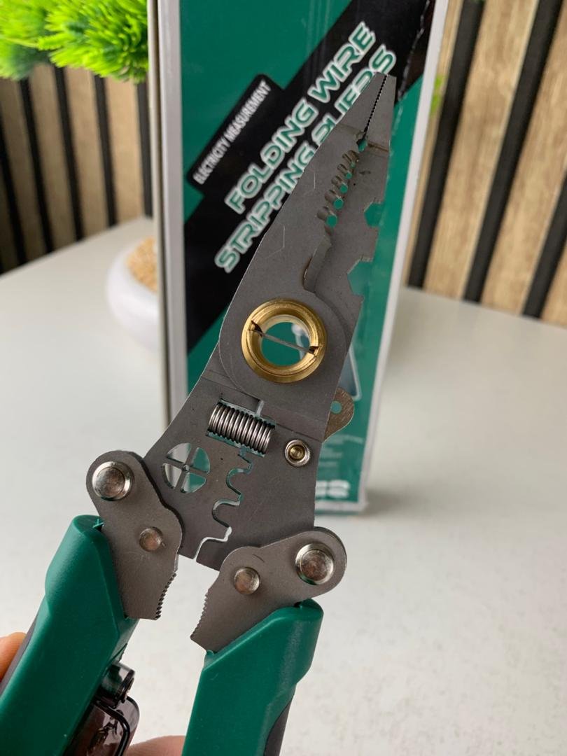 Pince à dénuder multifonction avec testeur de tension – أداة تجريد الأسلاك متعددة الوظائف - الصورة 3