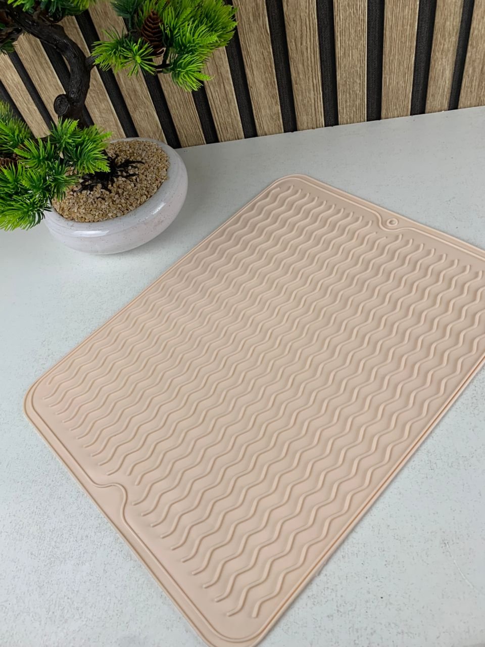 Tapis de Séchage en Silicone Souple et Flexible pour Cuisine – بساط تقطير الأواني - الصورة 6