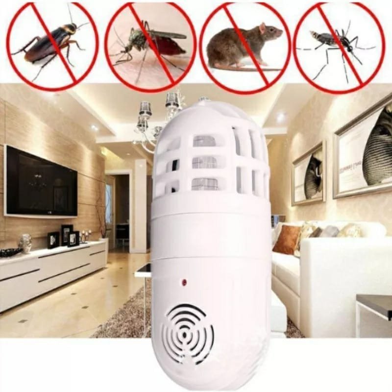 جهاز طارد للحشرات بالموجات فوق الصوتية 2 في 1 - الصورة 5