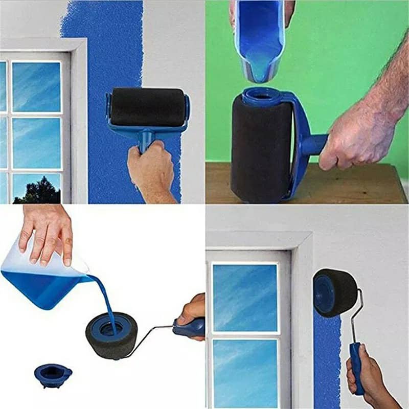 kit Rouleau de peinture mural 8 pièces multifonctionnel - الصورة 2