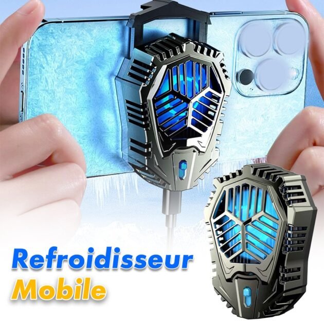 مروحة تبريد خلفية للهواتف المحمولة