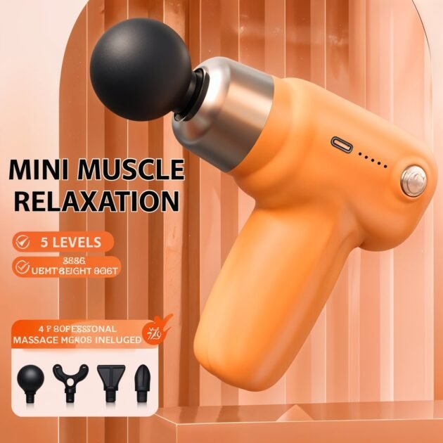 مسدس تدليك صامت بخمس سرعات