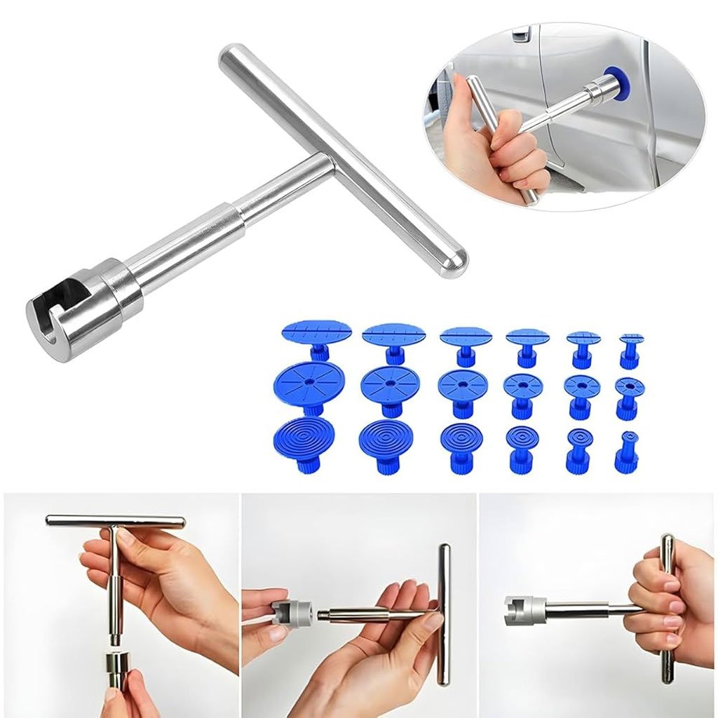 Outil De Débosselage Sans Peinture Carrosserie 19Pcs – طقم إصلاح هيكل السيارة بدون طلاء