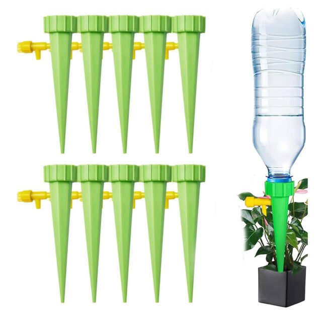 Système d’irrigation goutte à goutte automatique 20pcs pour arroser les plantes