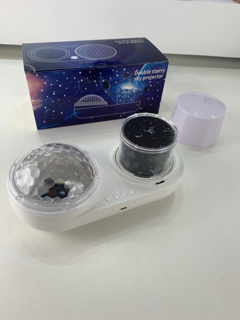 Projecteur de ciel étoilé pour enfants 2en1 - جهاز عرض ضوء ليلي بتصميم سماء النجوم للاطفال - الصورة 3