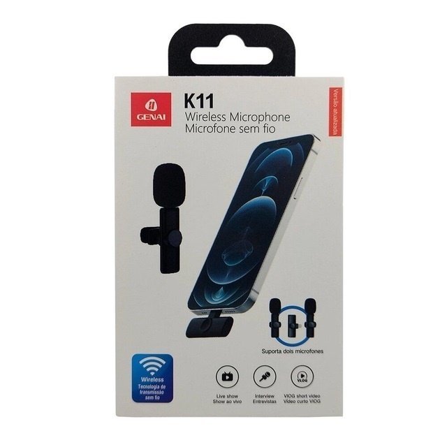 ميكروفون لاسلكي K11 لتسجيل الصوت والفيديو - الصورة 6