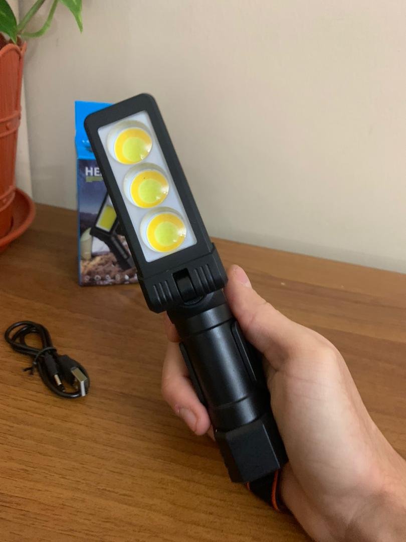 Lampe de Poche LED Portable et Réflecteur 20W - الصورة 2