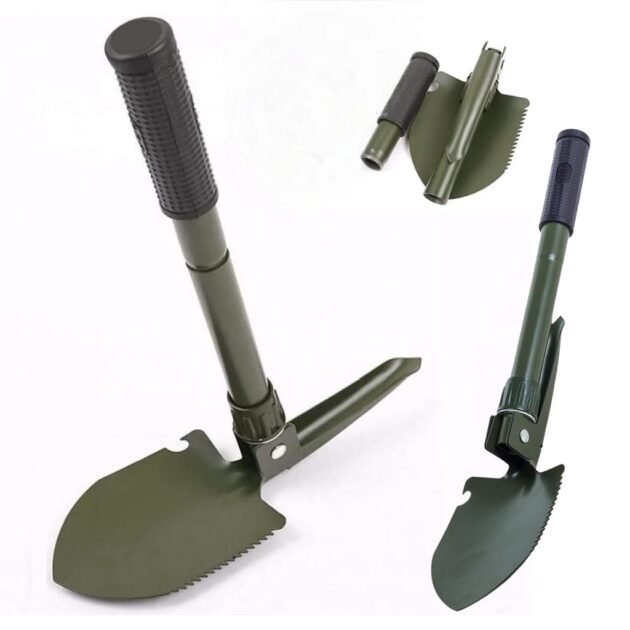 مجرفة فولاذية صغيرة قابلة للطي