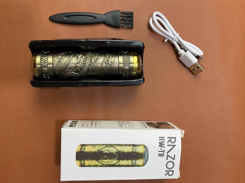 Mini rasoir professionnel étanche rechargeable HW-T8 en acier - الصورة 3