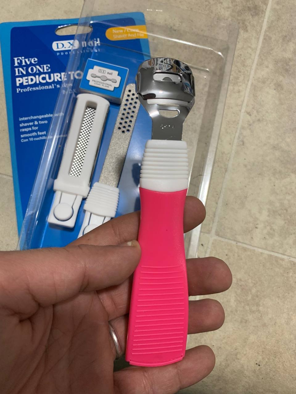 Kit de 3 Pcs Râpe de pédicure professionnelle - الصورة 3