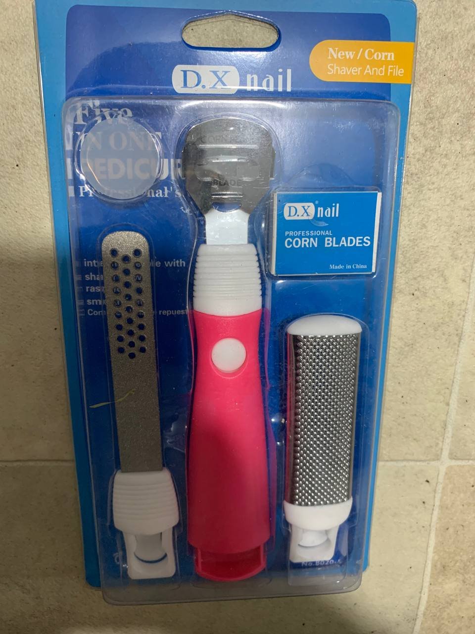 Kit de 3 Pcs Râpe de pédicure professionnelle - الصورة 2