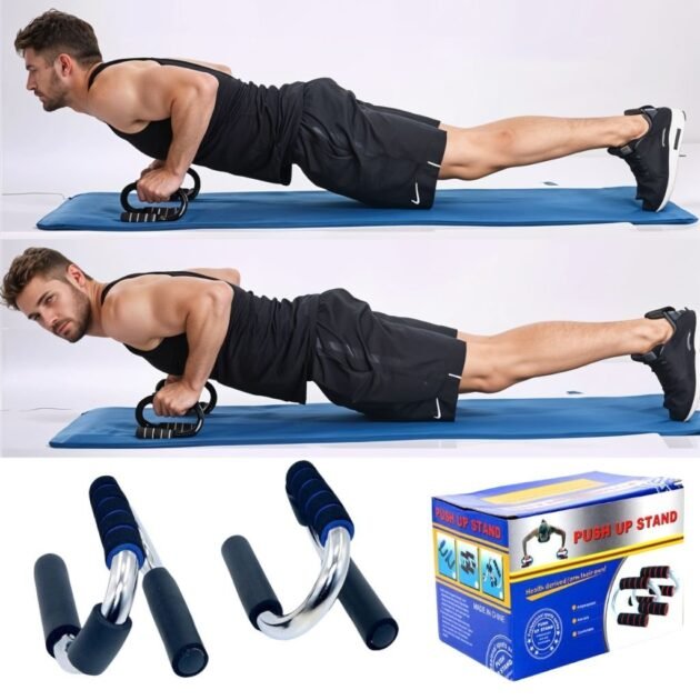 2 Barres Push-up Poignées De Fitness Poignées De Pompe