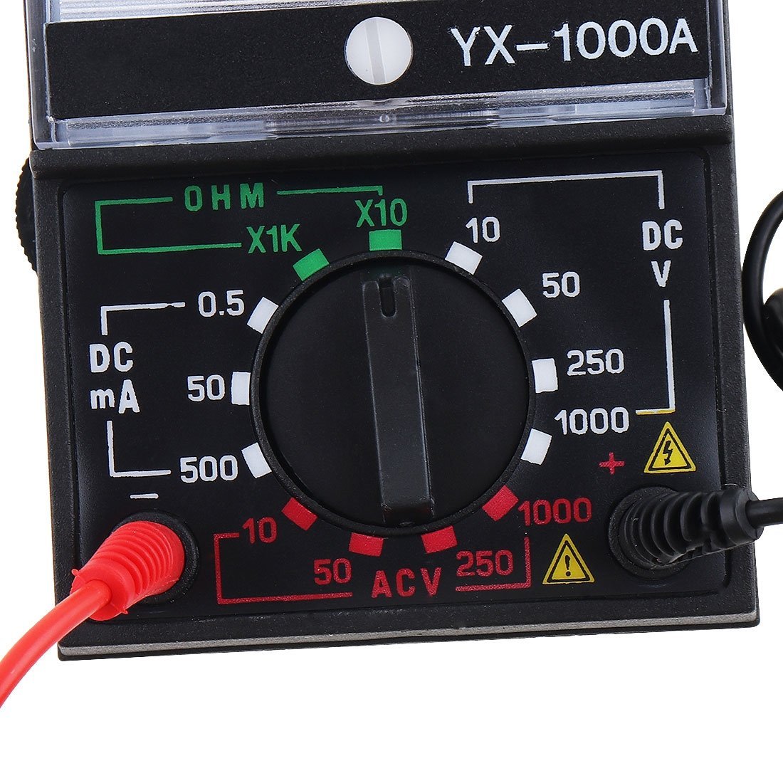 Multimètre Portable avec une paire de stylos de Test pour mesurer la tension DC AC et le courant continu YX-1000A - الصورة 2