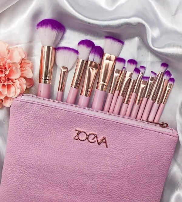 Pack Spécial Organisateur de maquillage + Trousse de 15 Pinceaux zoeva professionnels - الصورة 5