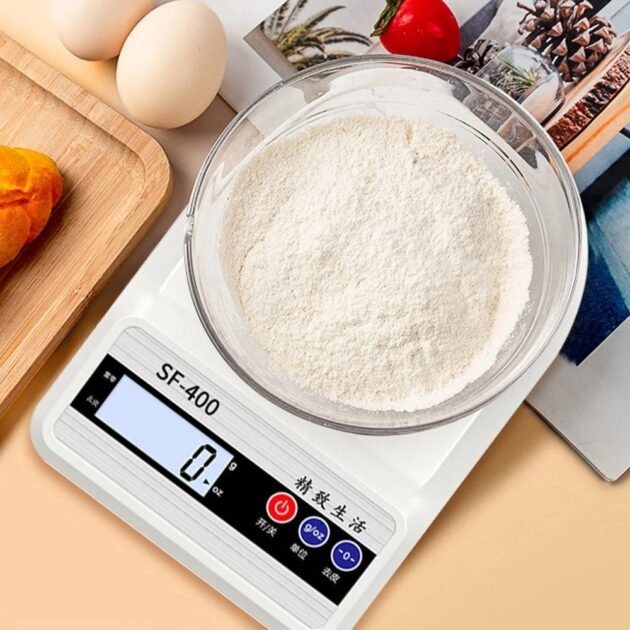 Balance de cuisine numérique  10kg, Balance de cuisine électronique de précision 1g