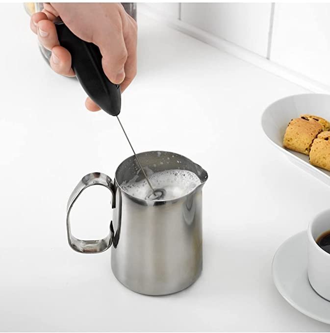 Mini mélangeur électrique fouet à café mousseur fouet batteur à oeufs - الصورة 2