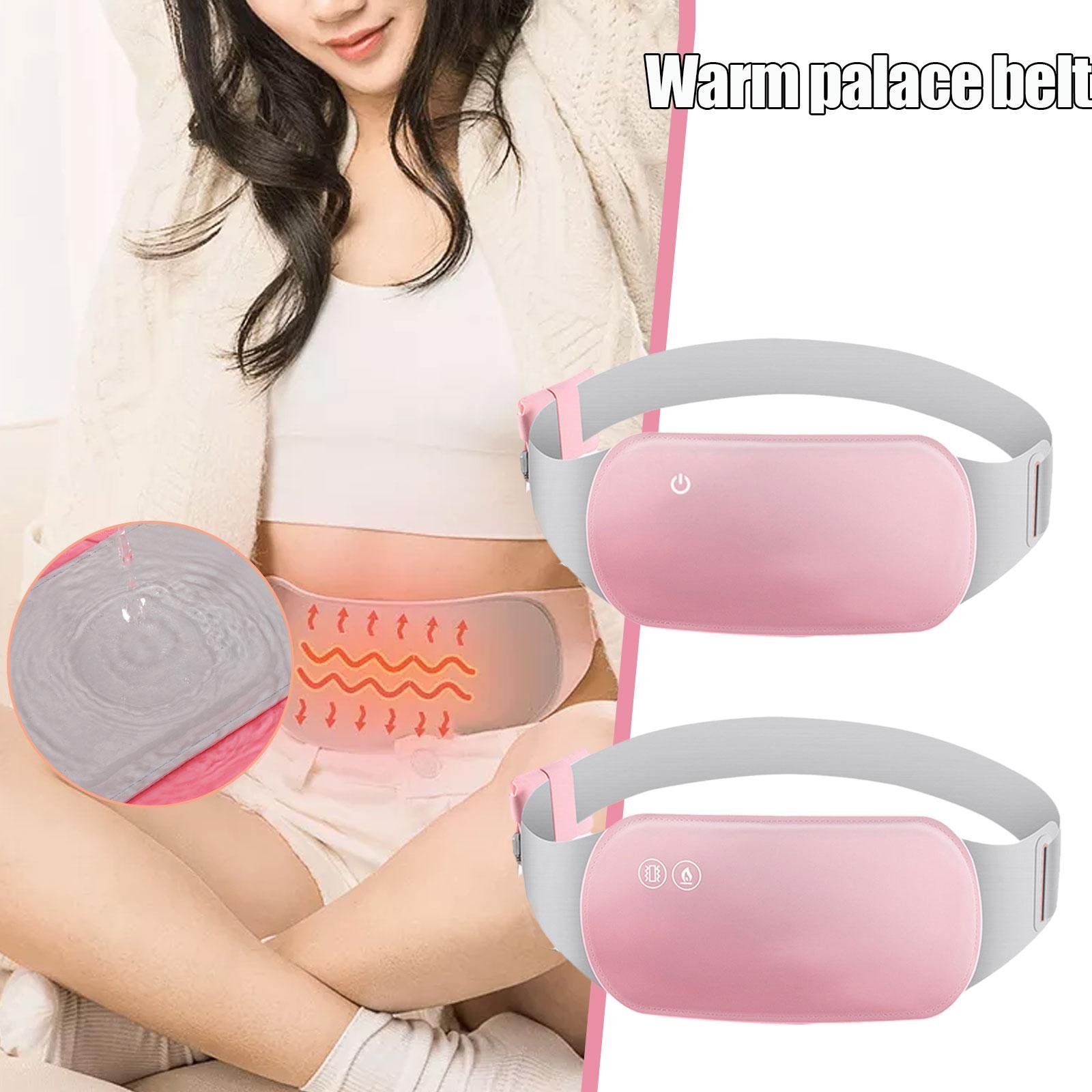 Ceinture Vibromasseur chauffant pour les douleurs menstruelles حزام هزاز ساخن لتسكين آلام الدورة الشهرية - الصورة 2