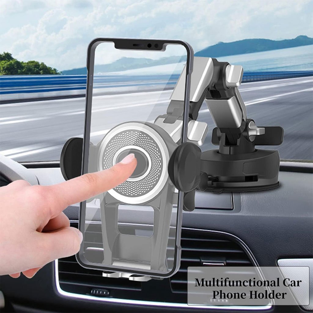 Support Téléphone Voiture 360° Ventouse & Bras Réglable – حامل هاتف في السيارة - الصورة 2
