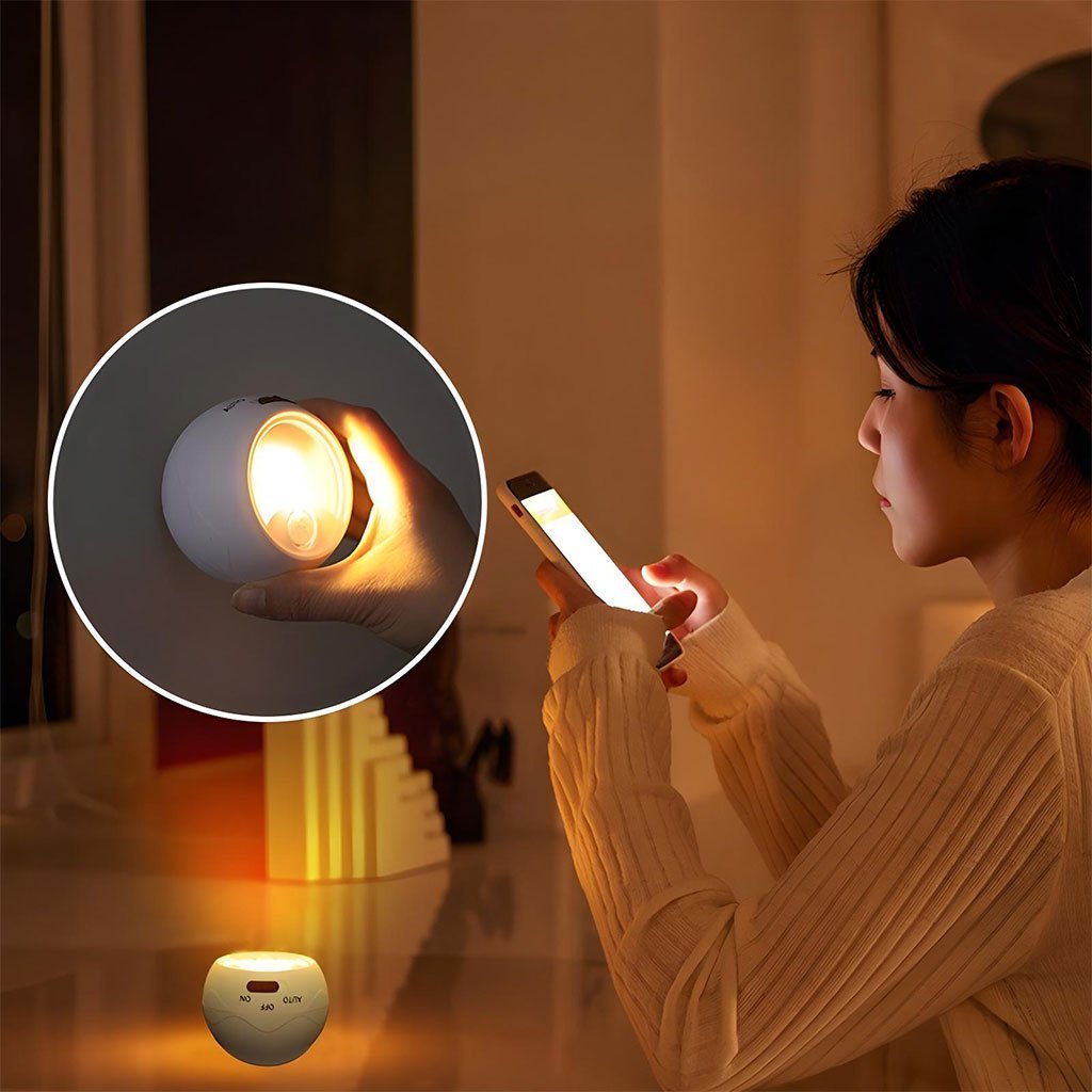 Pack 2 Lampe COB à détecteur de mouvement portable à 360 ° - الصورة 7