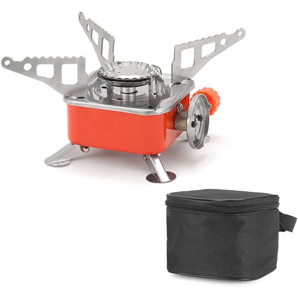 Mini réchaud à gaz pliable en métal pour camping – موقد غاز محمول - الصورة 4