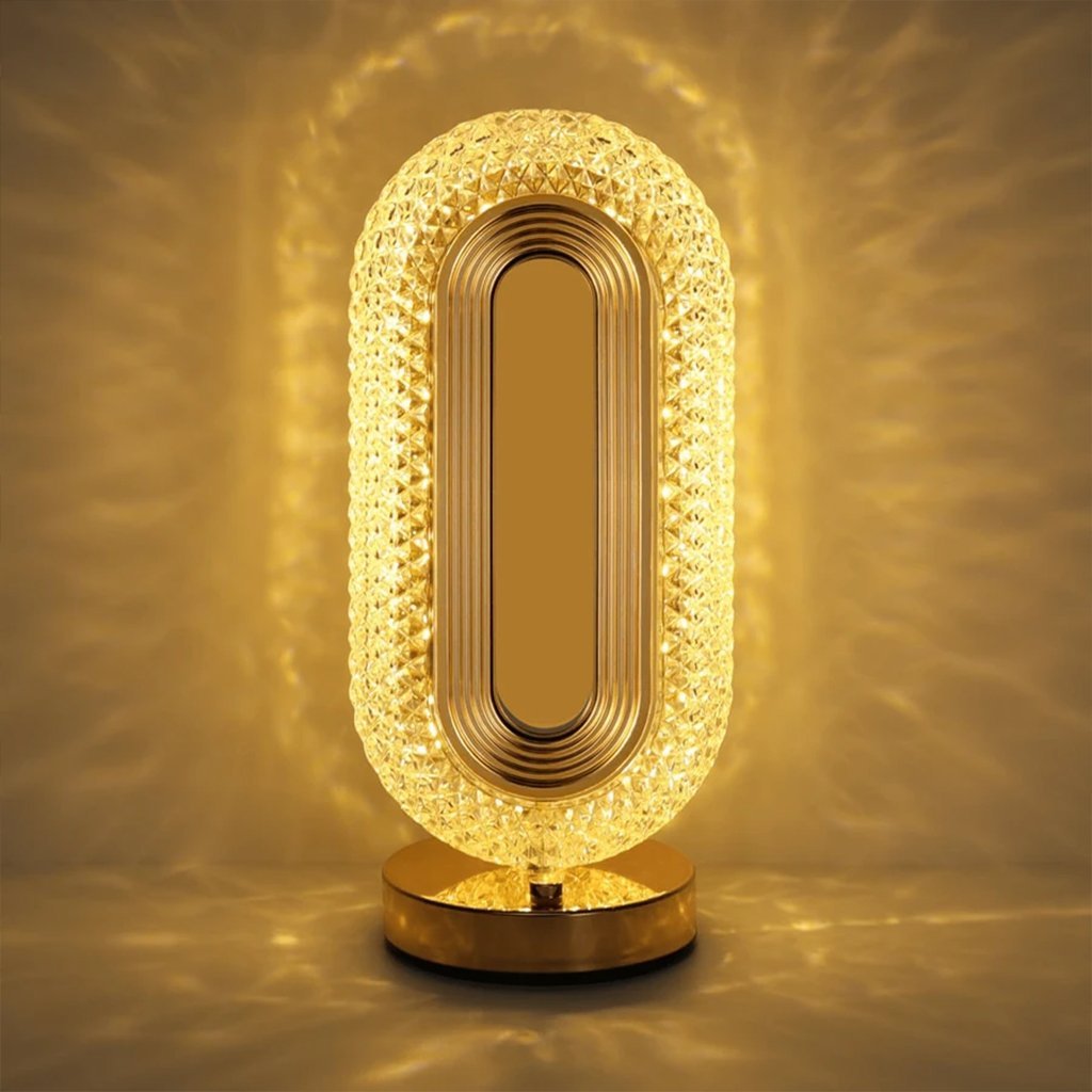 Lampe de table décorative LED forme œil d'étoile (1 pièce) - الصورة 2
