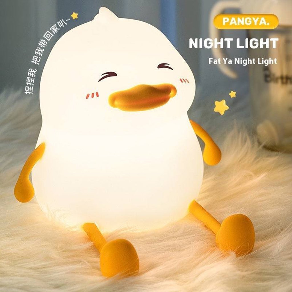 Veilleuse en Silicone Forme Canards pour Chambre d’enfant Rechargeable - الصورة 6
