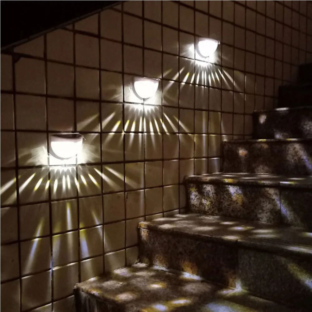 Pack 2 Lampes solaires pour clôture imperméable IP65 – مصابيح الإنارة الخارجية - الصورة 3