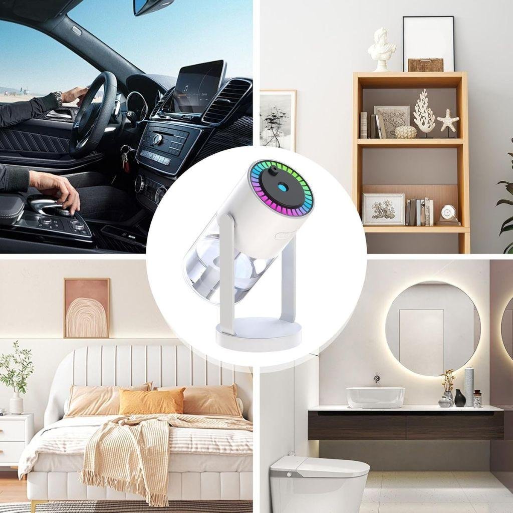 3en1 Humidificateur avec Projecteur d'Étoiles Galaxie – مرطب جو مع عارض نجوم - الصورة 5