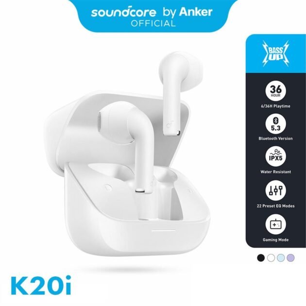 سماعات رأس لاسلكية بلوتوث K20i من الإصدار 5.3