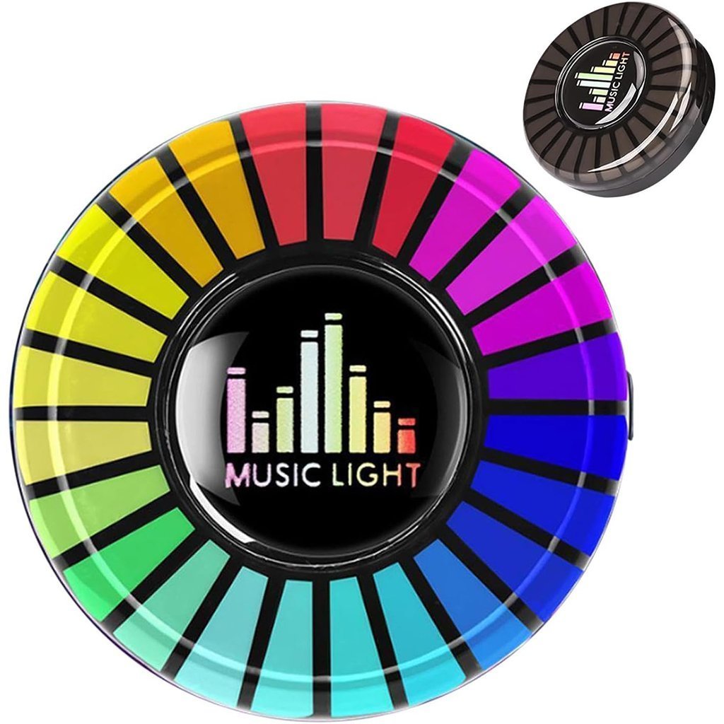 Humidificateur et Lumière d’ambiance colorées avec capteur de son RGB 1Pcs - الصورة 6