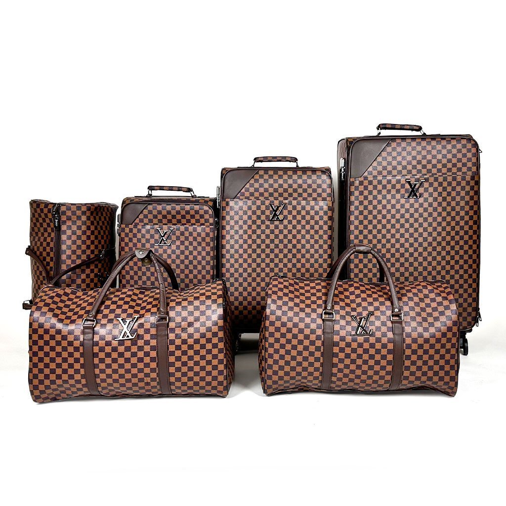 Pack de Valise 6Pcs de Haute Qualité Motif LV - الصورة 2