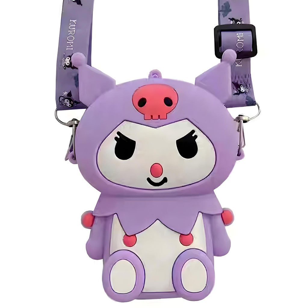 Mini Sac à Bandoulière Kuromi – Accessoire Kawaii pour Enfants et Fans de Manga - الصورة 2