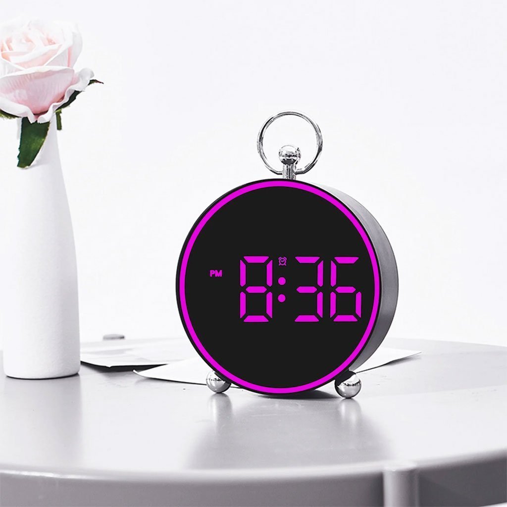 Horloge LED numérique avec affichage de la température - الصورة 2