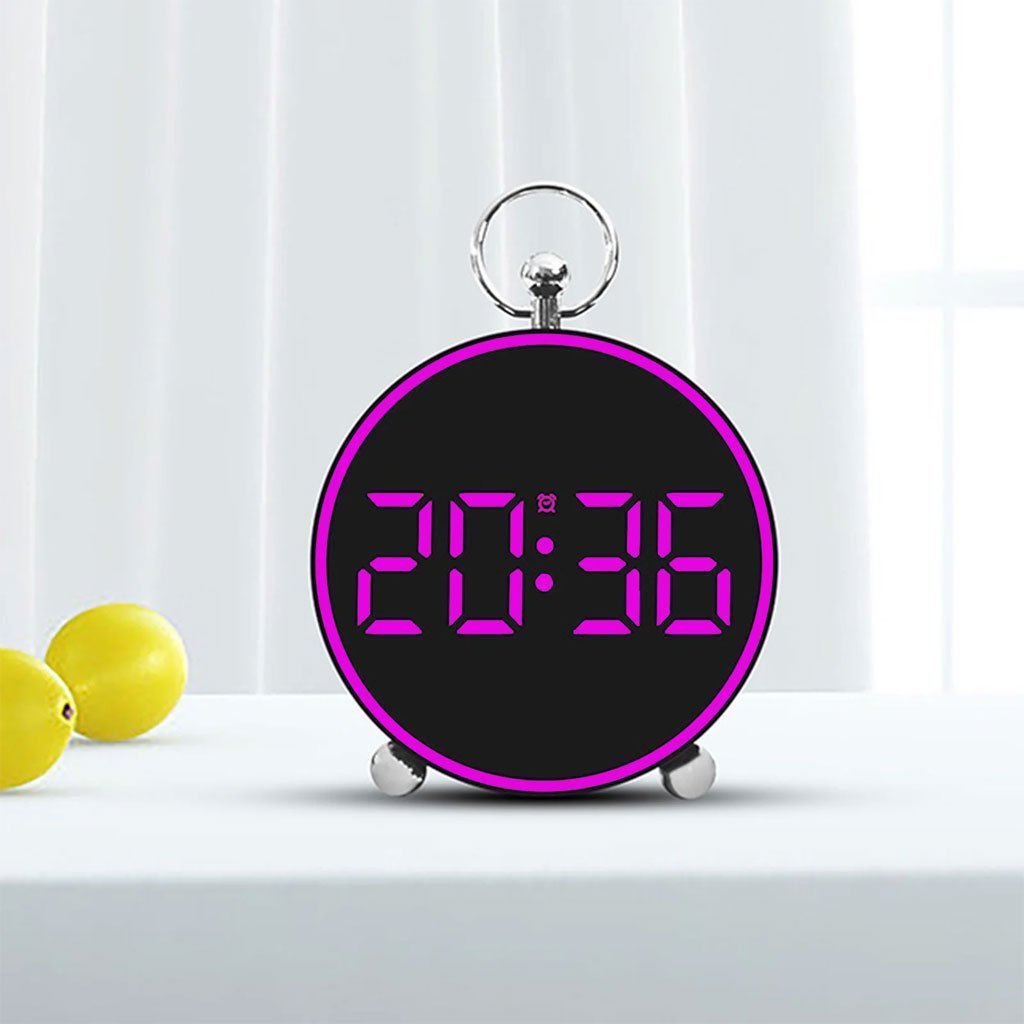 Horloge LED numérique avec affichage de la température - الصورة 3