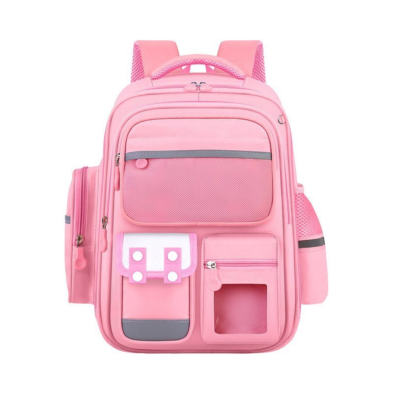 Sac à Dos Enfant pour École primaire de Haute Qualité Rose – حقيبة ظهر مدرسية للأطفال وردي - الصورة 3