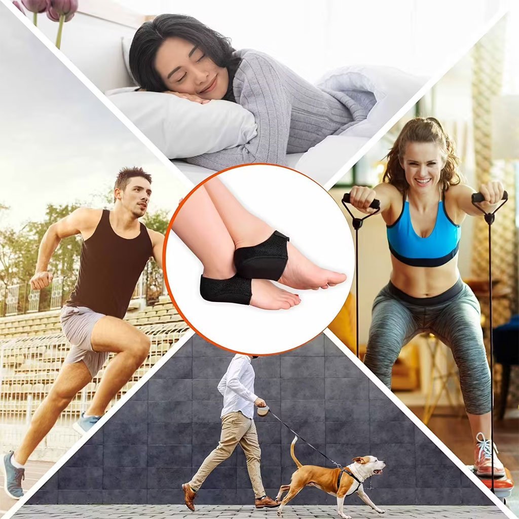 Protège Talon en Silicone Anti-douleur pour Homme et Femme - الصورة 5