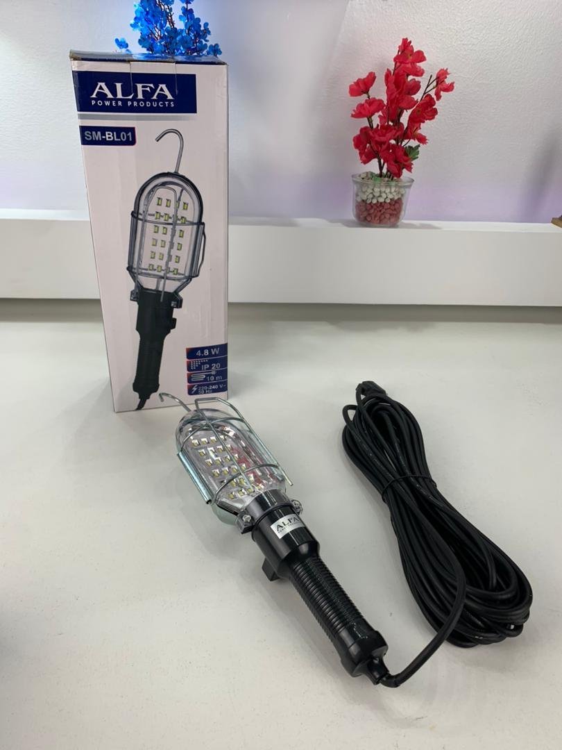 Baladeuse LED 10m ALFA – مصباح محمول كابل بطول 10 أمتار - الصورة 3