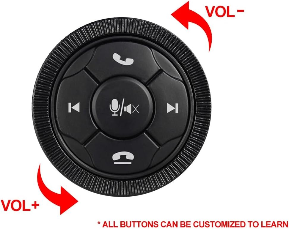 ⁦Boutons de commande au volant pour voitures facile à installer - أزرار التحكم بالصوت والمقود⁩ - الصورة ⁦4⁩