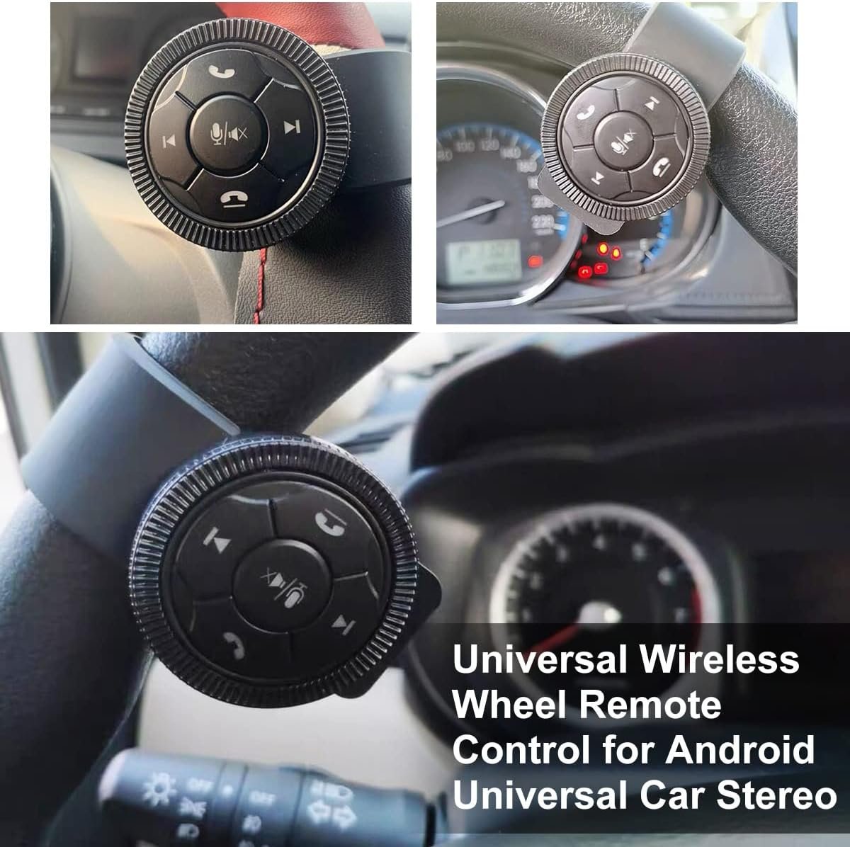 ⁦Boutons de commande au volant pour voitures facile à installer - أزرار التحكم بالصوت والمقود⁩ - الصورة ⁦5⁩