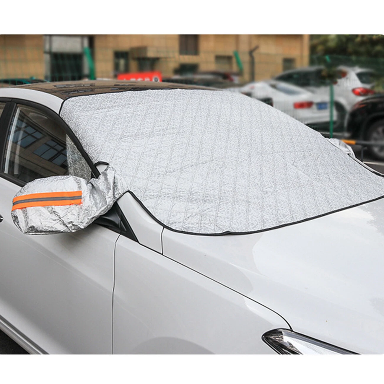 ⁦Couverture de Pare-brise Magnetique pour Voiture Toute Saison - غطاء الزجاج الأمامي للسيارة متعدد الفصول⁩ - الصورة ⁦14⁩