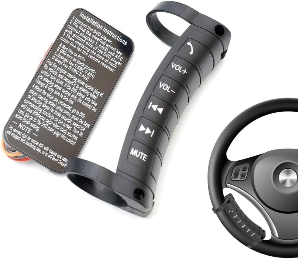 ⁦Kit d'installation de boutons de commande au volant pour voitures - أزرار التحكم بالصوت والمقود⁩ - الصورة ⁦6⁩