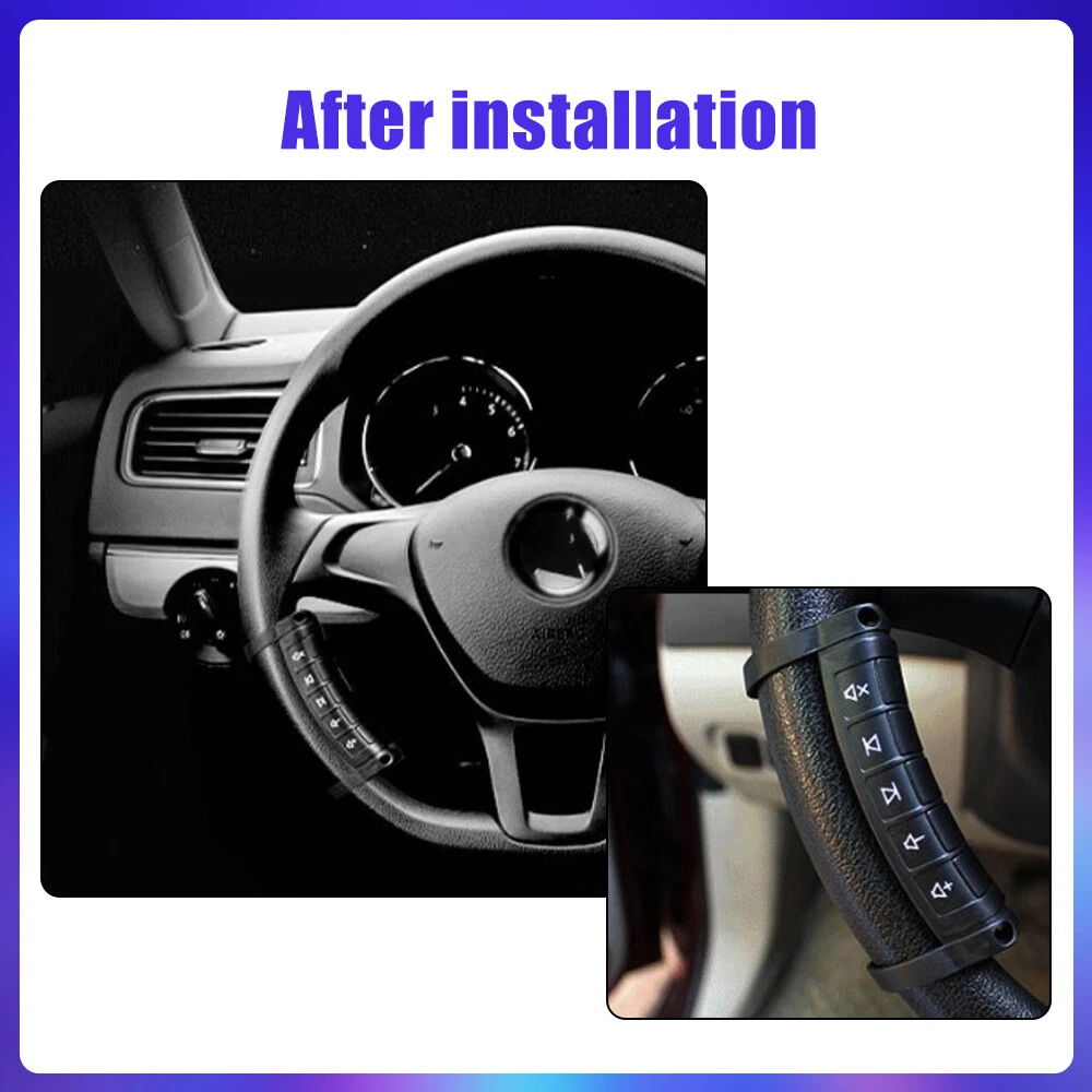 ⁦Kit d'installation de boutons de commande au volant pour voitures - أزرار التحكم بالصوت والمقود⁩ - الصورة ⁦8⁩