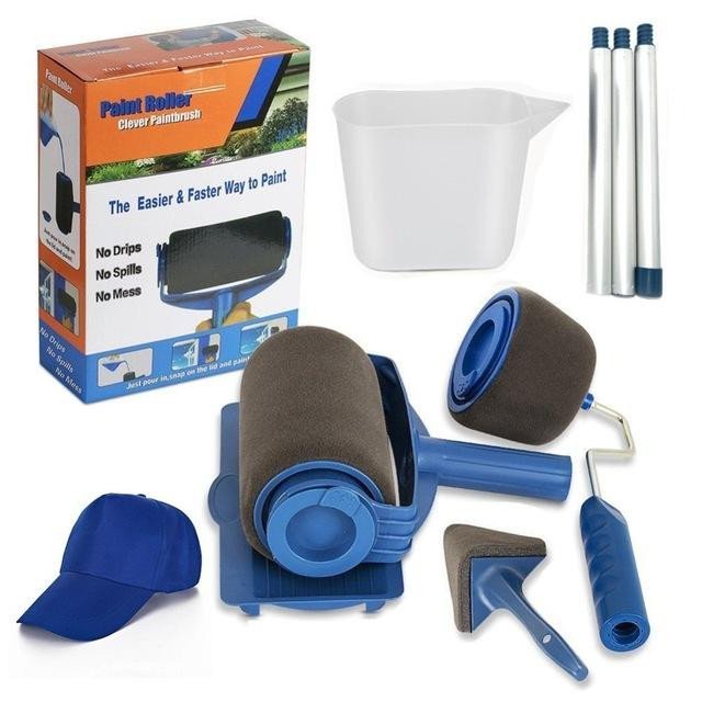 kit Rouleau de peinture mural 7 pièces multifonctionnel - الصورة 3
