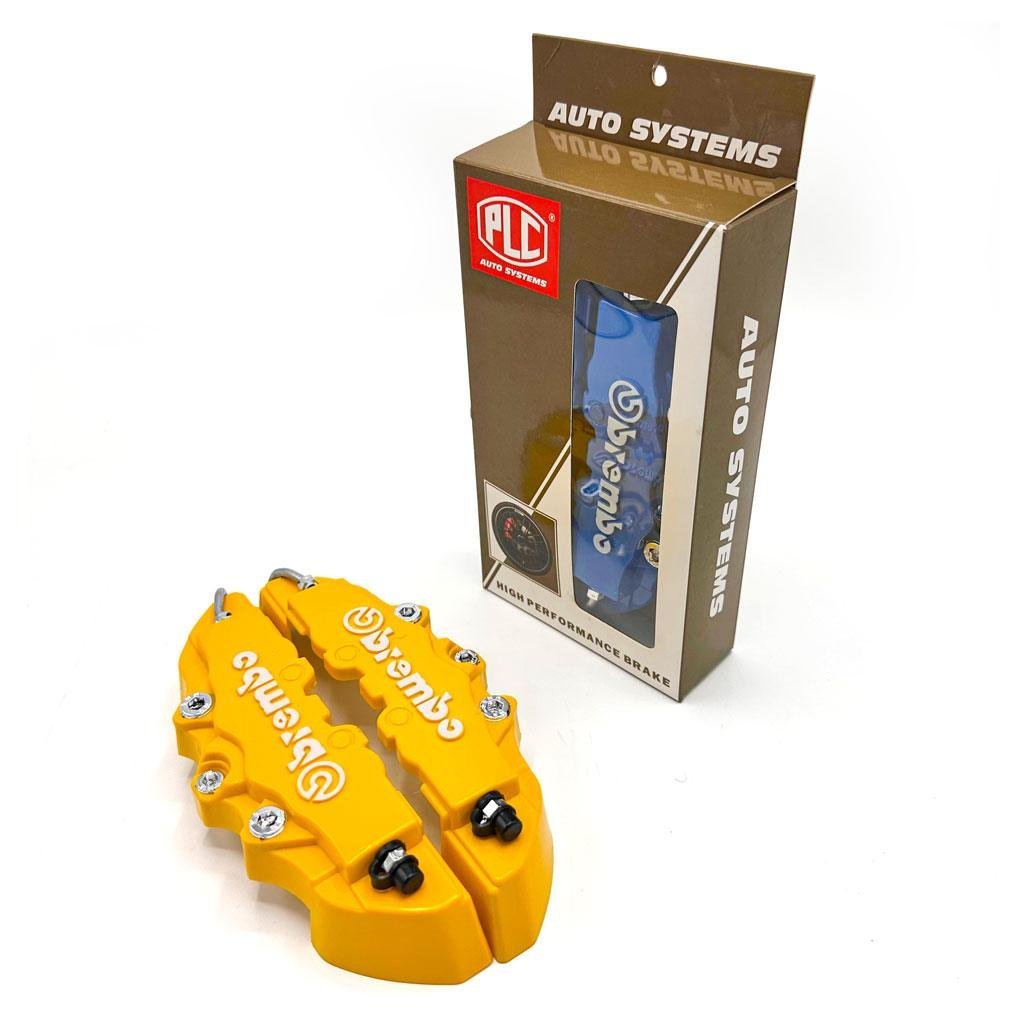 ⁦Lot de 2 caches étriers de frein de voiture durables 3D 25cm⁩ - الصورة ⁦2⁩